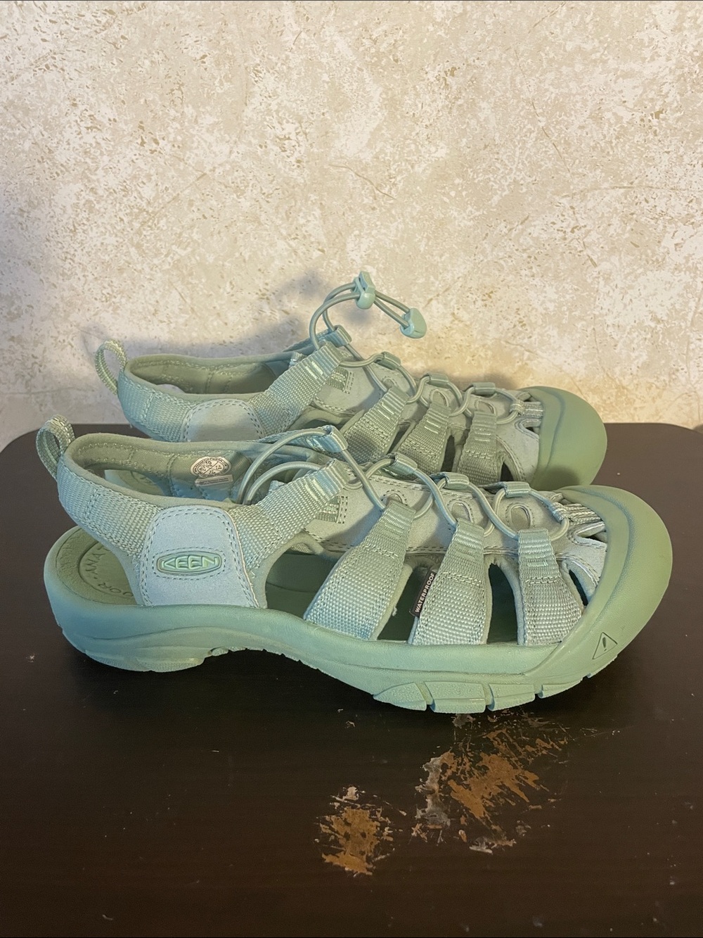 KEEN Women's Newport H2 Monochrome Granite Green Waterproof Sandals